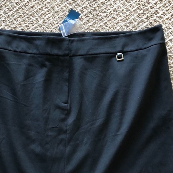 LANE BRYANT VENEZIA BLACK PENCIL SKIRT  SIZE 28 NEW - Picture 2 of 6